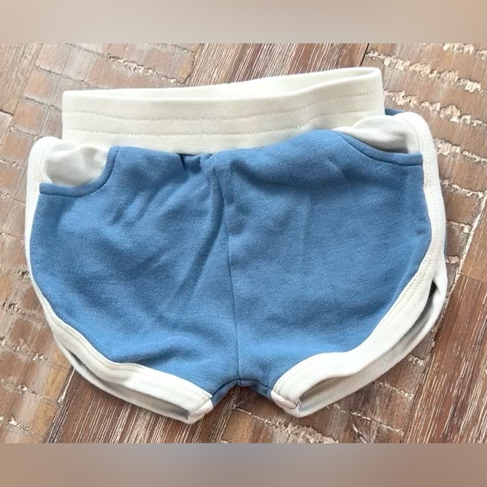 Kate quinn retro baby track shorts with pockets Organic Cotton 3-6m